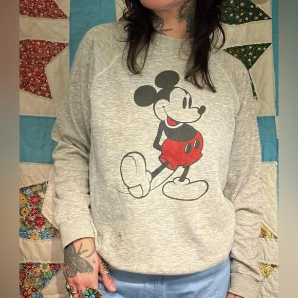 Vintage Mickey Mouse sweatshirt - Picture 1 of 4